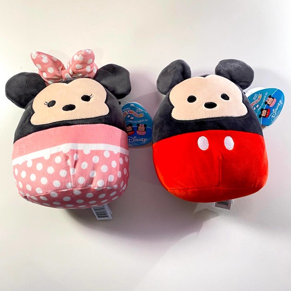 Squishmallow Mickey Mouse Minnie Mouse Disney 5" Plush Stuffed Animal Kellytoy - Picture 1 of 13